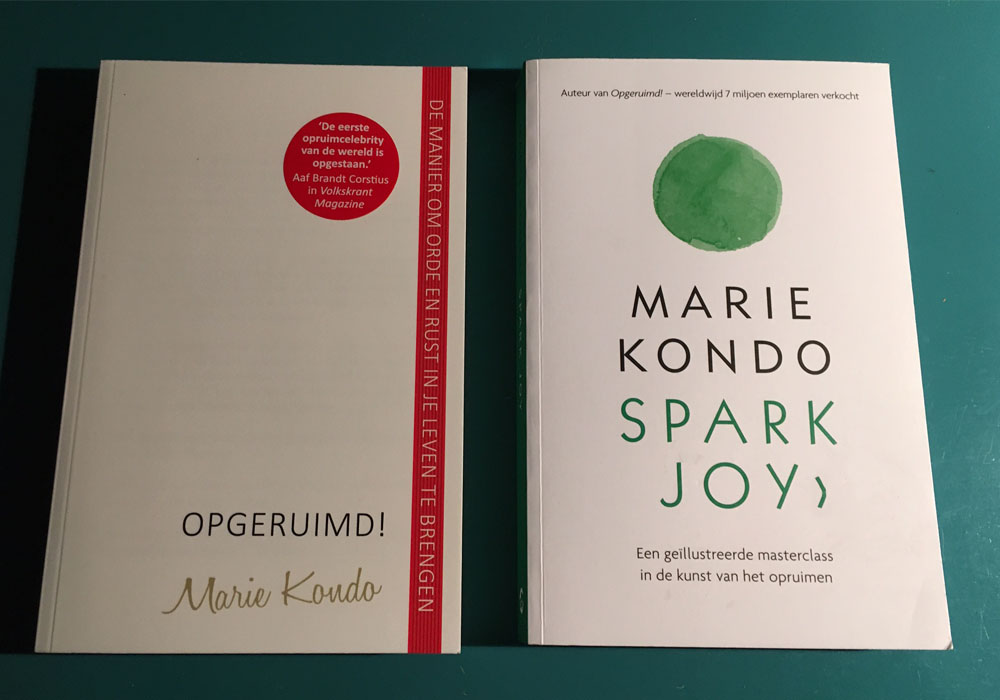 tidying up with Marie Kondo